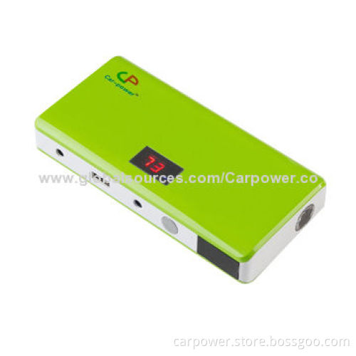 Mini car jump starters, super design and high quality, with 1,200mAh and LCD display
